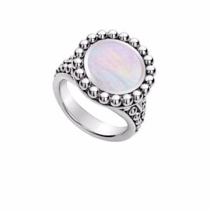 LAGOS Maya Mother of Pearl Circle Ring